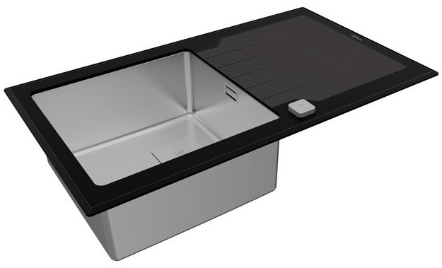 Врезная раковина Teka Diamond RS15 1B 1D 86 BLACK (фото 5) Врезная раковина Teka Diamond RS15 1B 1D 86 BLACK (preview 5)