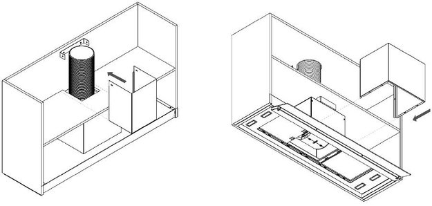 Встраиваемая вытяжка Pando TIS/60 CR.BLANCO V.850 (preview 6)