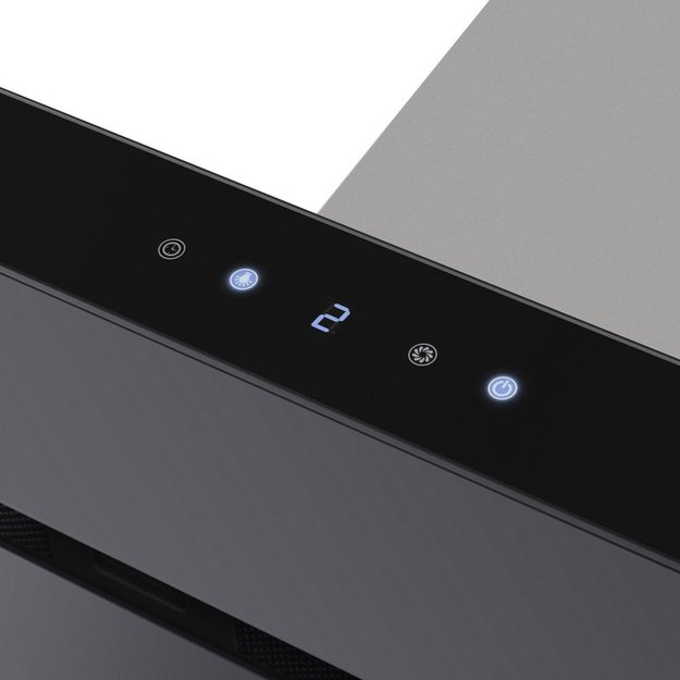 Встраиваемая кухонная вытяжка MAUNFELD Norfolk 60 нержавеющая сталь\черное стекло (preview 13)