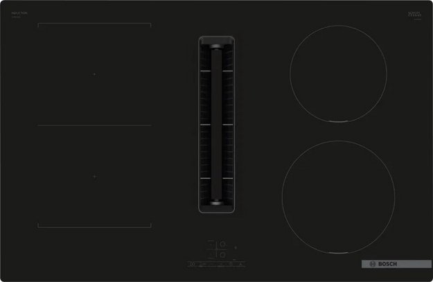 Индукционная варочная панель с вытяжкой Bosch PVS811B16E (preview 1)