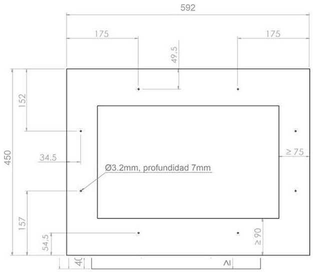 Встраиваемый винный шкаф Pando PVMAP 45-18 PAL (preview 4)
