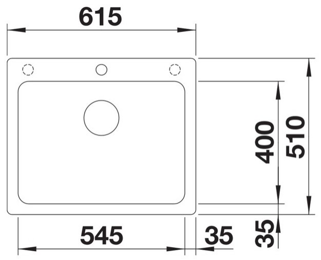 Мойка BLANCO NAYA 6 Silgranit белый (preview 2)