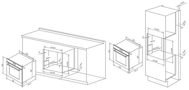 Духовой шкаф Graude BMDP 60.4 S (preview 18)