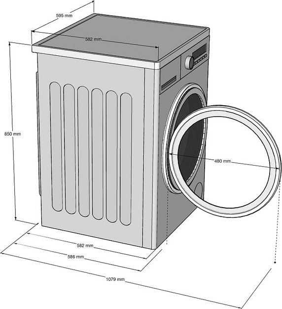 Стиральная машина Korting KWM 60DS1260 (preview 3)