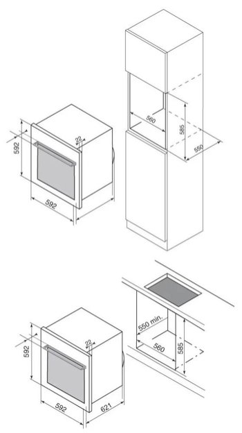 Духовой шкаф De Dietrich DOP 740 WS (preview 5)