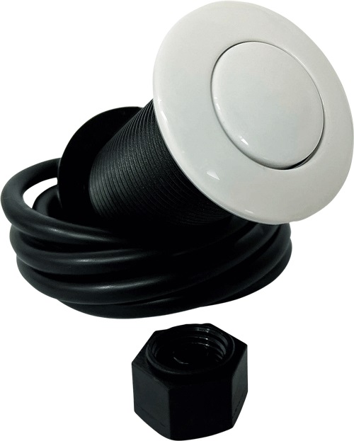 Пневматическая кнопка для измельчителя Bone Crusher Air switch white (preview 1)