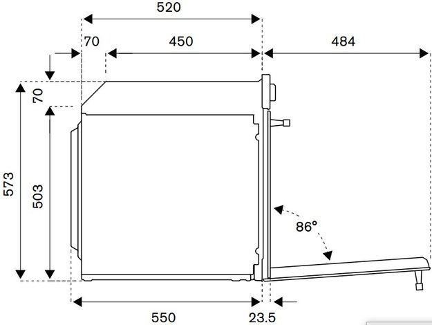 Духовой шкаф с паром Bertazzoni F6011PROVPTX/23 (preview 9)