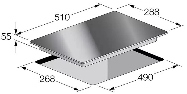 Варочная панель Fulgor Milano CH 302 ID TC WH (preview 4)