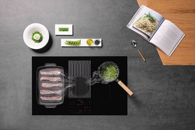 Варочная панель с вытяжкой Elica NIKOLATESLA LIBRA EVO BL/A/83 (preview 5)