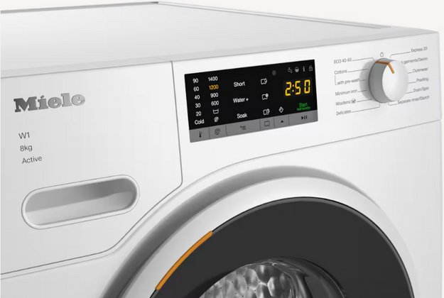 Стиральная машина Miele WWA120WCS на английском языке (preview 2)