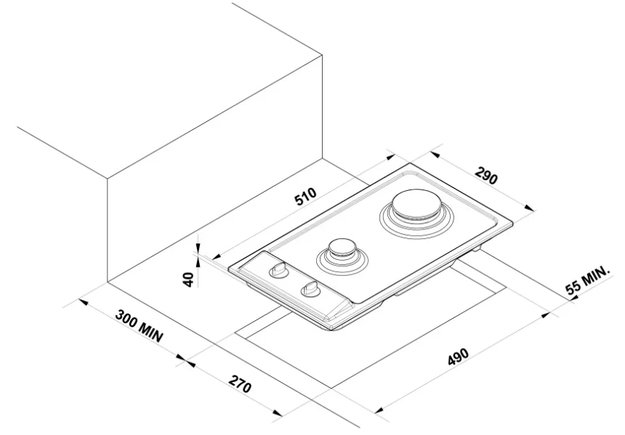 Варочная панель Zigmund Shtain GN 43.31 S (preview 3)