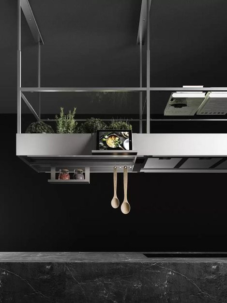 Вытяжка Falmec CIRCLE.TECH SPAZIO ISOLA black (600) (preview 3)