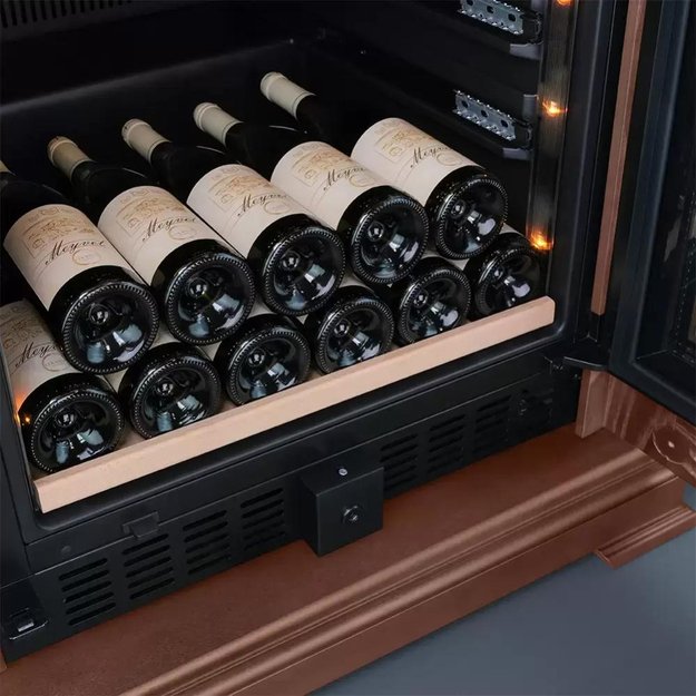 Винный шкаф Meyvel MV99PRO-KBT2 (Итальянский орех) (preview 10)