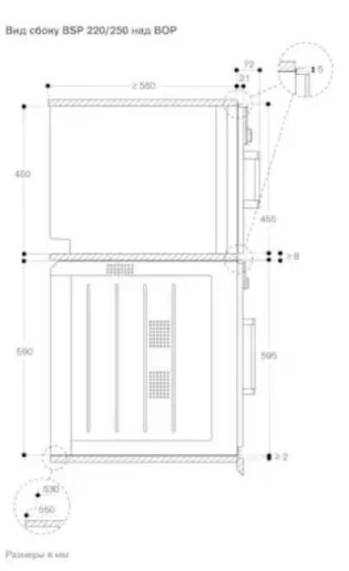Духовой шкаф - пароварка Gaggenau BSP 250-131 (preview 3)