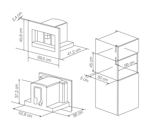 Встраиваемая кофемашина Lofra DolceVita 60 YBRNM66T CHROME (preview 4)