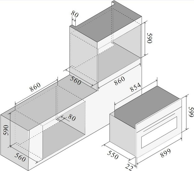 Духовой шкаф Ilve OV90SLKM3/SS (preview 2)