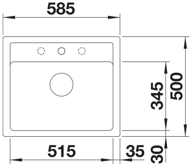 Мойка BLANCO LEGRA 6 Silgranit черный (preview 2)