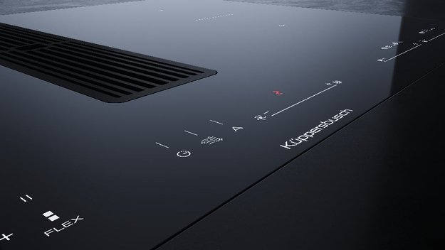 Варочная панель с вытяжкой Kuppersbusch KMI 8590.0 SR Black Velvet (preview 5)