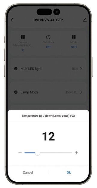 Встраиваемый винный шкаф Dunavox DVH-70.185DSS.TO (preview 4)