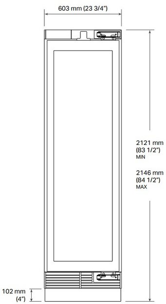 Встраиваемый винный шкаф Signature Kitchen Suite SKSCW243RP (preview 4)