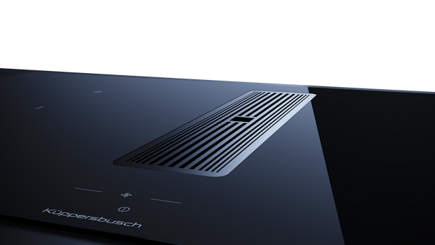 Индукционная варочная поверхность с вытяжкой Kuppersbusch KMI 9850.1 SR-S Black Chrome (preview 5)