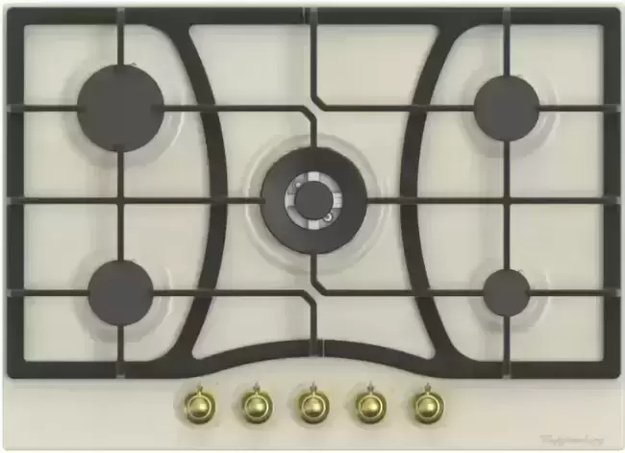 Газовая варочная панель Kuppersberg FS 910 C Bronze (preview 1)