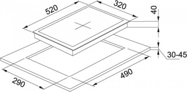 Независимая варочная панель Franke FHGL 302 2G BK C (preview 2)
