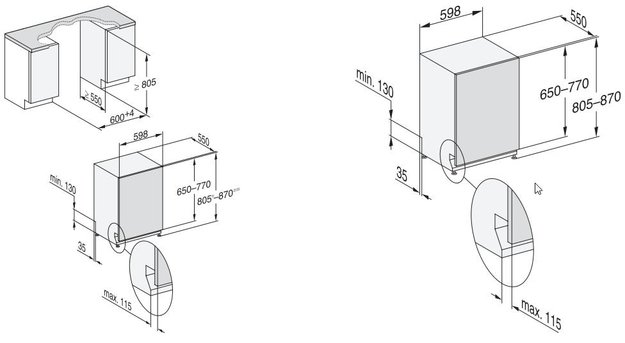 Встраиваемая посудомоечная машина Miele G 7760 SCVi AutoDos (preview 4)