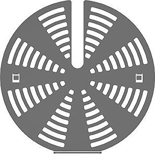 Комплект для уменьшения скорости воздушного потока вентилятора (2 шт.) Smeg 3927 (preview 1)