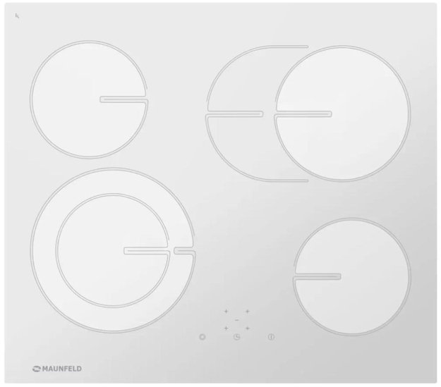 Варочная панель Maunfeld MVCE59.4HL.1SM1DZT-WH (preview 1)