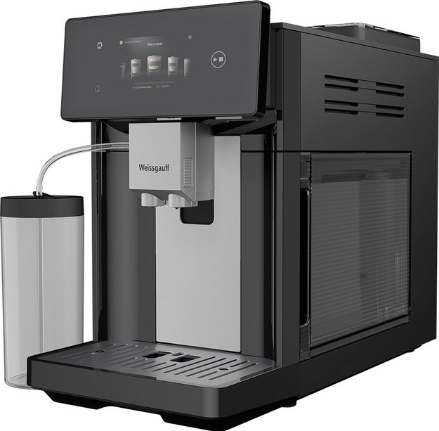 Кофемашина Weissgauff WCM-340 TFT Automatic Touch Cappuccino Nero (preview 2)