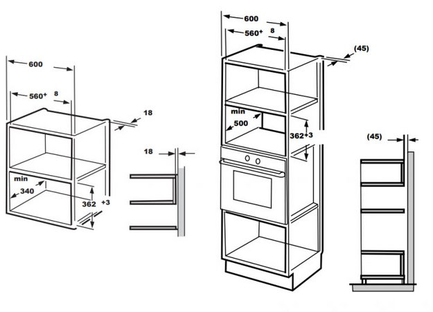 Встраиваемая микроволновая печь Schaub Lorenz SLM EE22D (фото 11) Встраиваемая микроволновая печь Schaub Lorenz SLM EE22D (preview 11)