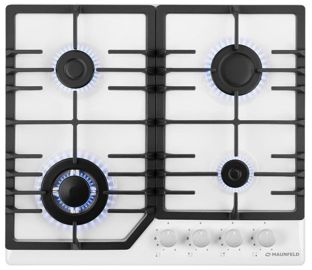 Газовая варочная панель MAUNFELD EGHE.64.43CW/G (preview 1)