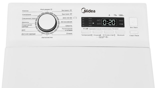 Стиральная машина Midea MFE12W75B/W-RU (preview 3)