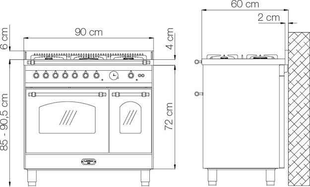 Варочный центр Lofra RSD96MFTE/CI BRONZE (preview 10)