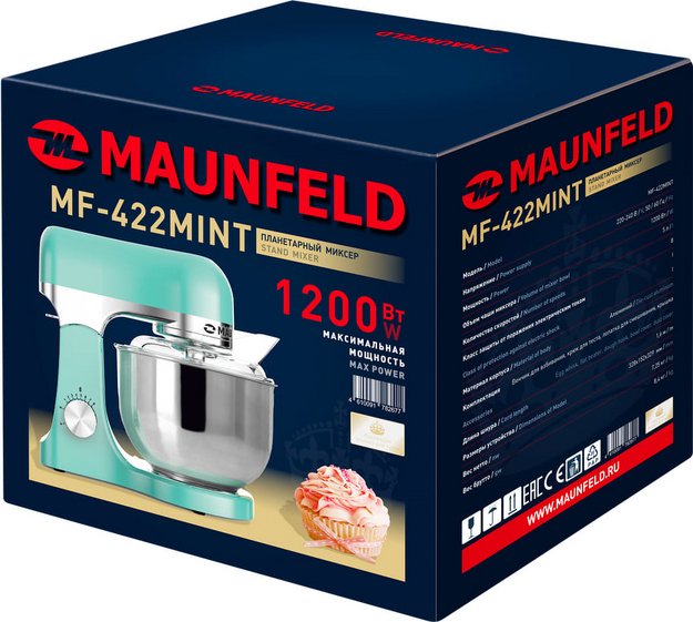 Миксер Maunfeld MF-422MINT (фото 13) Миксер Maunfeld MF-422MINT (preview 13)