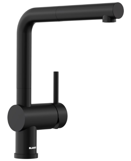 Смеситель Blanco LINUS-S 525807 Silgranit матовый черный (preview 1)