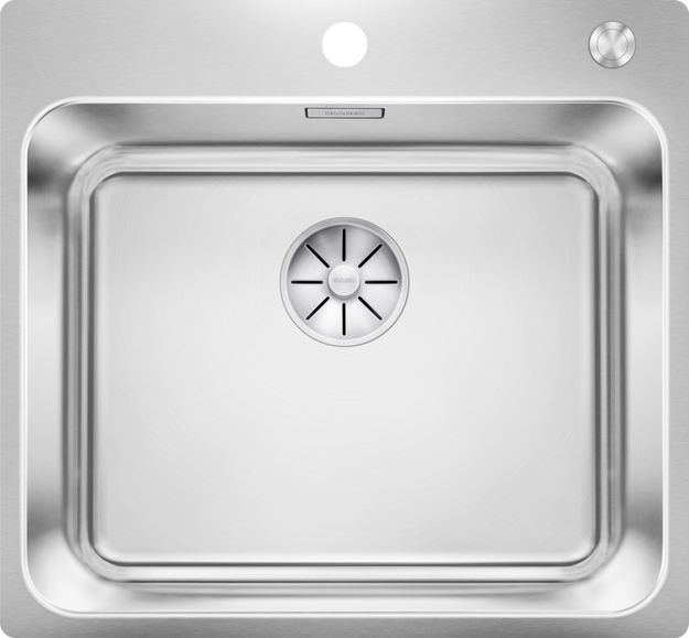 Мойка BLANCO SOLIS 500-IF/A нержавеющая сталь, клапан-автомат (preview 1)