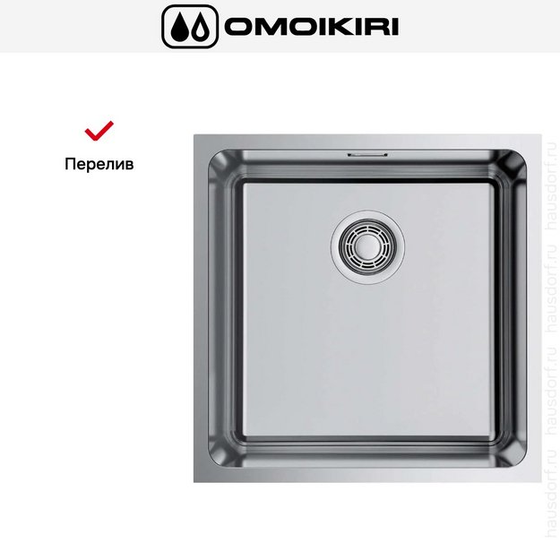 Мойка Omoikiri Tadzava 44-U/I Quadro IN (preview 7)