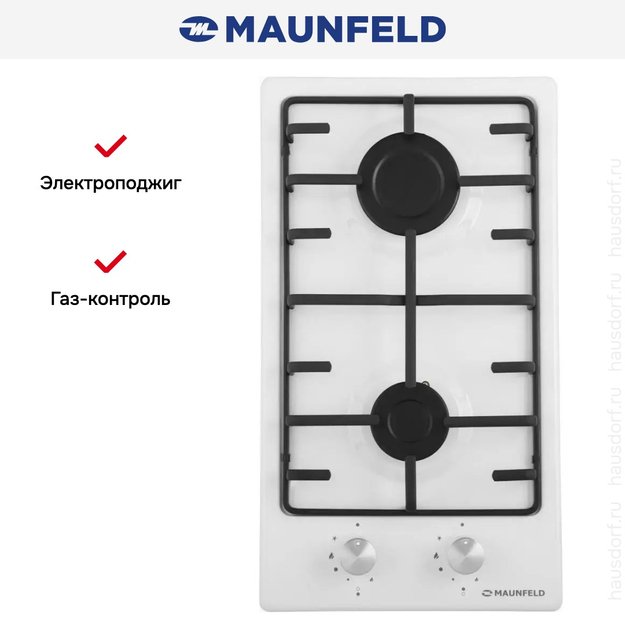 Газовая варочная панель MAUNFELD EGHE.32.3EW\G (preview 18)