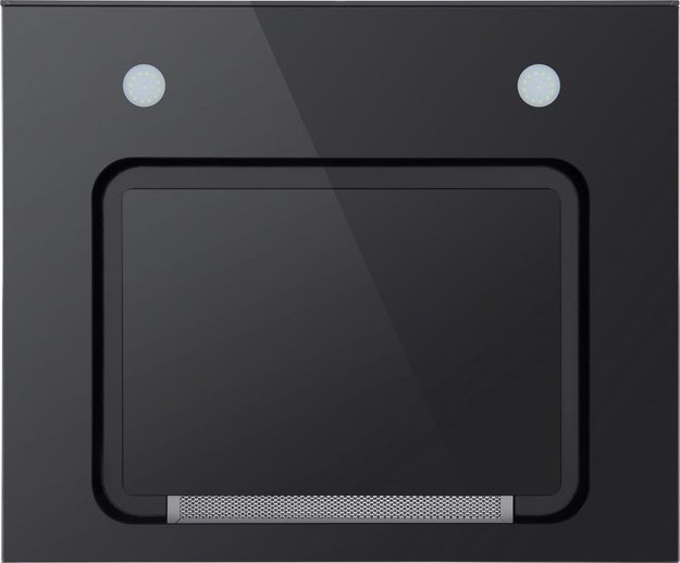 Встраиваемая кухонная вытяжка MAUNFELD Norfolk 60 нержавеющая сталь\черное стекло (preview 2)