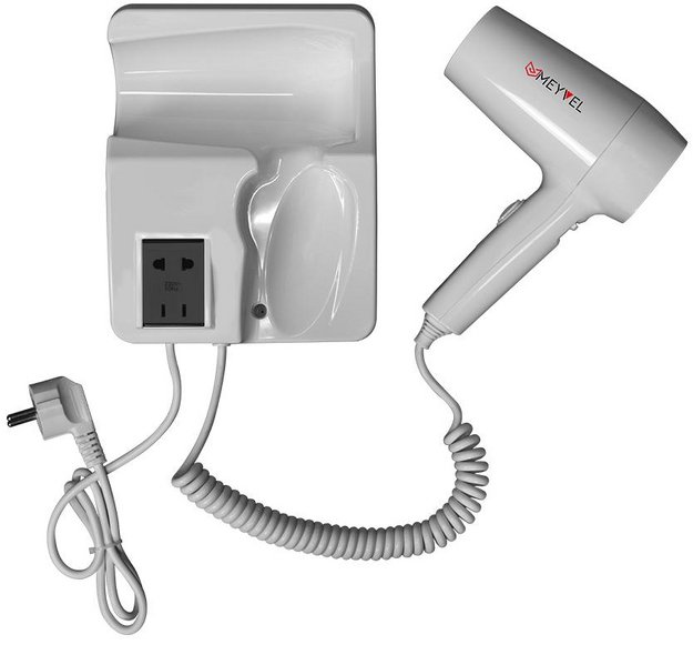 Настенный фен Meyvel MF5S-1600 (Белый) (preview 1)