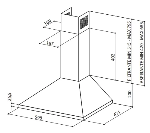 Вытяжка Faber VALUE PB 4 2L X A60 (preview 5)