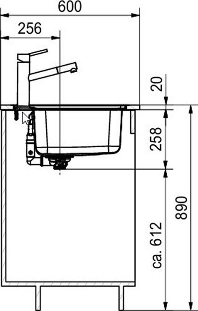 Мойка Franke BCX 210-51 TL сталь (preview 4)