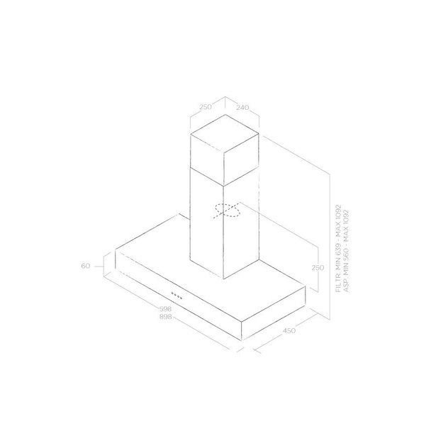 Вытяжка ELICA SPOT NG H6 IX/A/60 (preview 7)