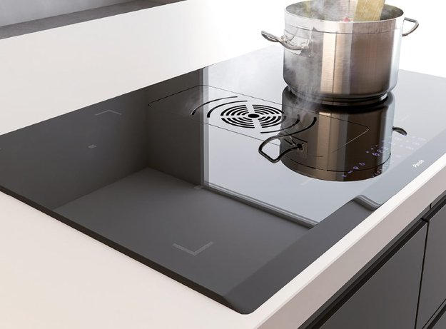 Варочная панель с вытяжкой Pando E-390/78 V.1130 ECO PLUS + DIFUSOR (preview 1)