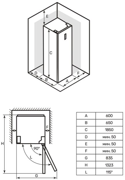 Холодильник Kuppersberg NRS 189 DX (preview 14)