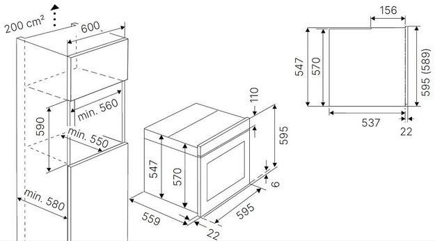 Духовой шкаф Kuppersbusch BP 6381.0 S5 Black Velvet (preview 4)