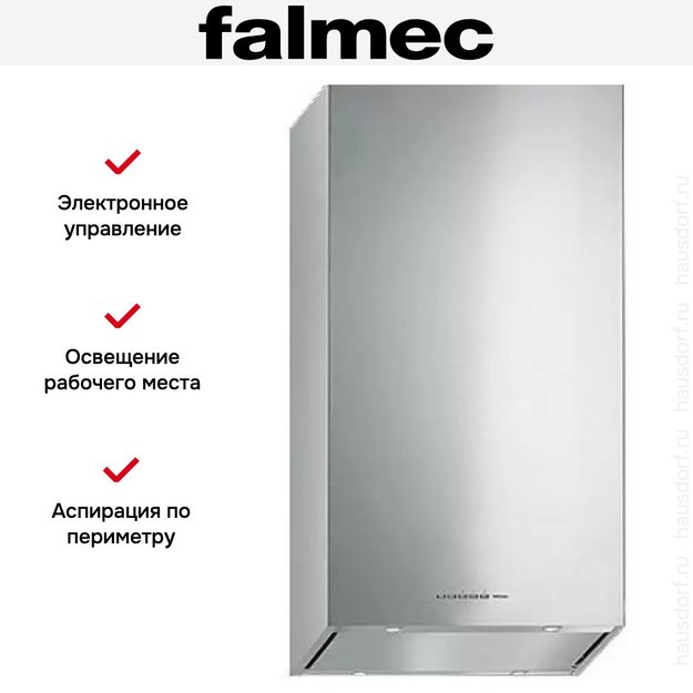 Вытяжка Falmec MIRA TOP Parete 40 Acciaio inox (preview 5)