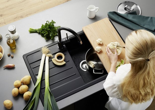 Мойка BLANCO LEGRA XL 6 S Silgranit черный (preview 3)